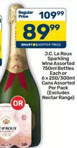 Sparkling Wine Assorted Bottles or Cans