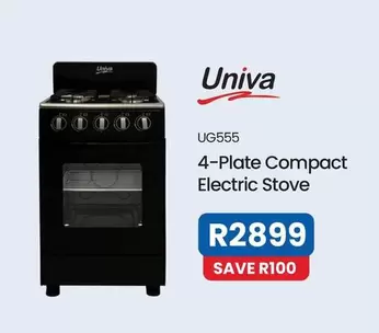 Univa - UG555 4-Plate Compact Electric Stove