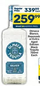 Olmeca - Blanco, Reposado or Extra Aged Edicion Black Tequila