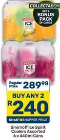 Smirnoff - Spirit Coolers Assorted