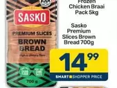 SASKO - Premium Slices Brown Bread