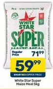 White Star - Super Maize Meal 5kg