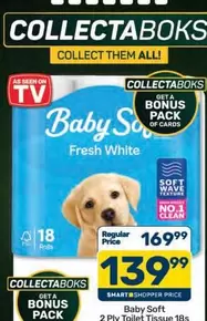 Baby Soft -  2 Ply Toilet Tissue
