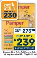 Pamper - Fine Cuts Cat Food in Jelly or Gravy