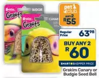 Grakim Canary or Budgie Seed Bell