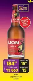 Lion - Lager Beer RB 750ml