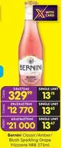 Bernini - Classic/Amber/Blush Sparkling Grape Frizzante NRB