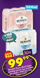 Bernini - Sparkling Spritzer Cans