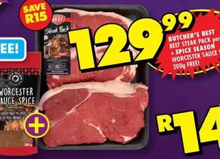 Butcher's BEST - Beef Steak Pack
