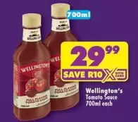 wellington's - Tomato Sauce