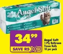 1-Ply Bathroom Tissue Rolls