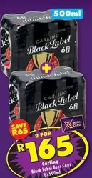 Carling - Black Label Beer Cans