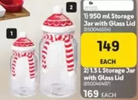 950 ml Storage Jar with Glass Lid (8500465554)