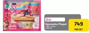 Barbie - Gymnastics Playset