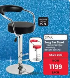 Snug Bar Stool (386671; 386672)