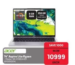 Acer - Aspire Lite Ryzen 14" Laptop
