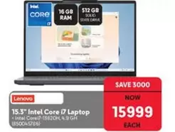 Lenovo - 15.3" Intel Core i7 Laptop