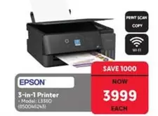 Epson - 3-in-1 Printer L3360