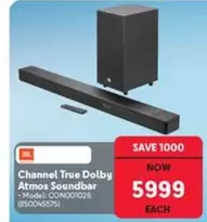 jbl - Channel True Dolby Atmos Soundbar - Model: CON001026 (850045575)