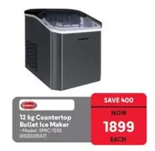 12 kg Countertop Bullet Ice Maker SMIC-1253