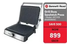 Boss - Grill  Sandwich Press KEC203 (850009904)