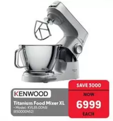 Kenwood - Titanium Food Mixer XL KVL85.004SI (850000452)