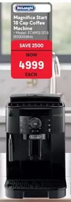 Delonghi - Magnifica Start 18 Cup Coffee Machine