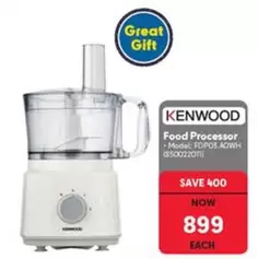 Kenwood - Food Processor FDPO5.A0WH (850022011)