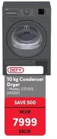 Defy - 10 kg Condenser Dryer DTD322 (451207)