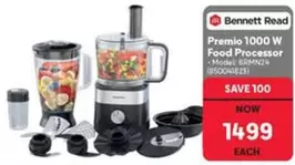 Premio 1000 W Food Processor Model BRMN24 (850041825)