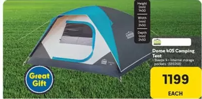 Dome 405 Camping Tent