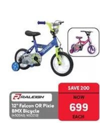 12" Falcon OR Pixie BMX Bicycle I-505A9; AS0215I