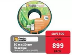 Master - 50 m x 20 mm Hosepipe
