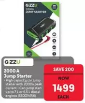 Diesel - 2000A Jump Starter (850014156)