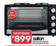 Salton - 30 Litre Compact Mini Kitchen Oven