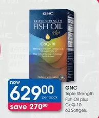 Triple Strength Fish Oil plus CoQ-10