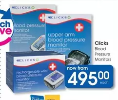 clicks - Blood Pressure Monitors