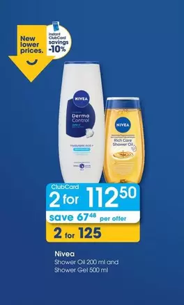 Nivea - Shower Oil and Shower Gel