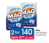 MAQ - Auto Washing Powder