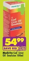 Cod Liver Oil Emulsion 100ml