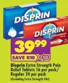 Extra Strength Pain Relief Tablets