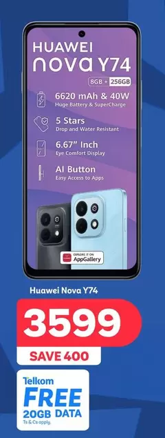 Huawei - nova Y74