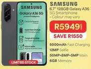 Samsung - Galaxy A36 5G Smartphone