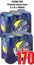 Flying Fish - Pressed Lemon Cans