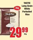Tastic - Long Grain White Parboiled Rice