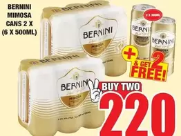 Bernini - MIMOSA CANS