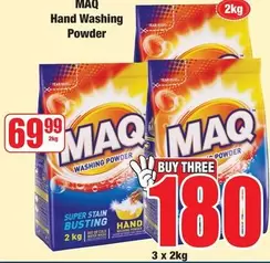 MAQ - Washing Powder