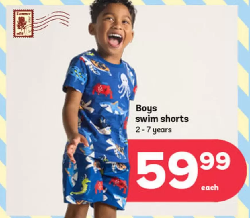 Boys swim shorts