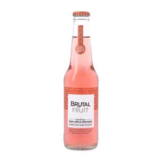 Brutal Fruit Ruby Apple Spritzer Non-Returnable Bottle (24x275ML)