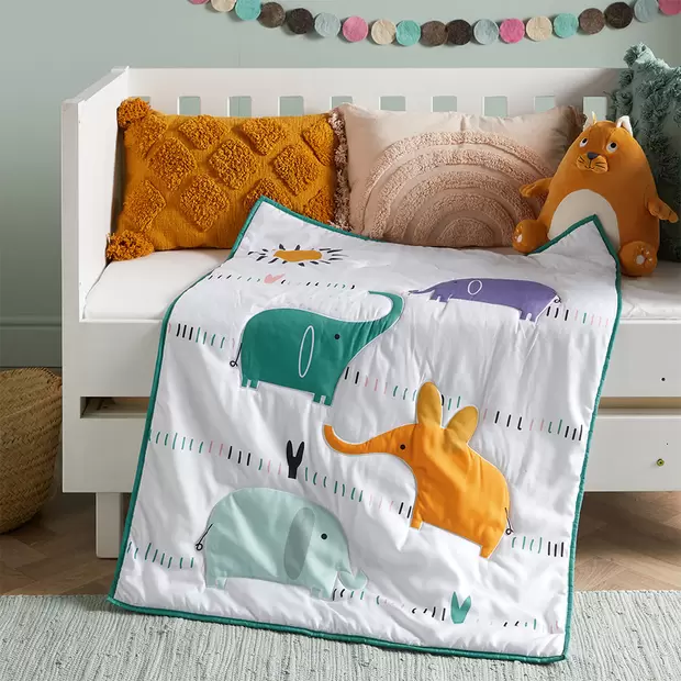 Sunny Designer Cot Quilt
